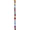12 Pack: Multicolor Striped Lamp Work Glass Tube Beads by Bead Landing®